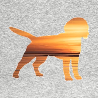 Beagle Dog Sunset T-Shirt